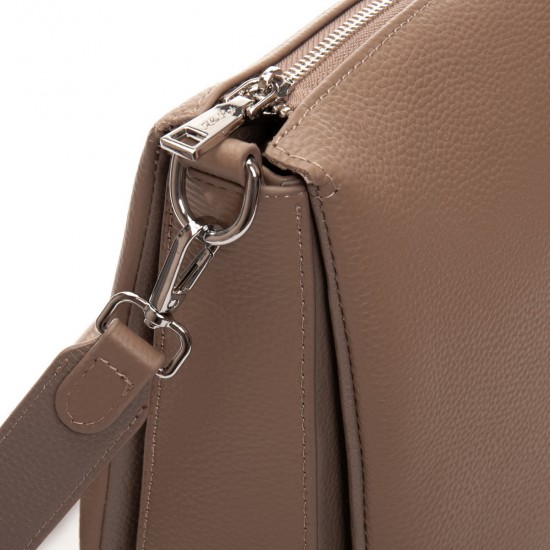 Жіноча сумка з натуральної шкіри ALEX RAI 2087 хакі