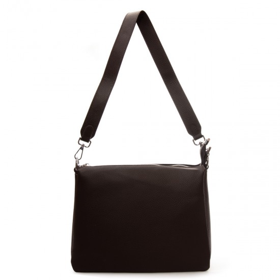Жіноча сумка з натуральної шкіри ALEX RAI 2087 кавовий
