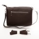 Жіноча сумка з натуральної шкіри ALEX RAI 2087 кавовий