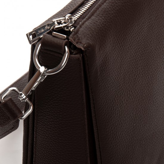 Жіноча сумка з натуральної шкіри ALEX RAI 2087 кавовий