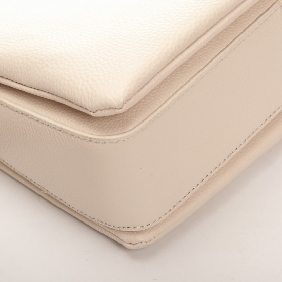 Жіноча сумка з натуральної шкіри ALEX RAI 2087 білий