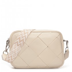 Жіноча сумка з натуральної шкіри ALEX RAI 6616 білий