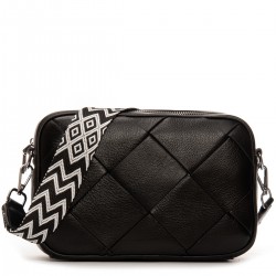 Жіноча сумка з натуральної шкіри ALEX RAI 6616 чорний