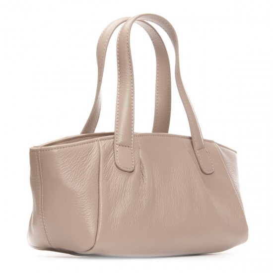 Жіноча сумка з натуральної шкіри ALEX RAI 5011 бежевий