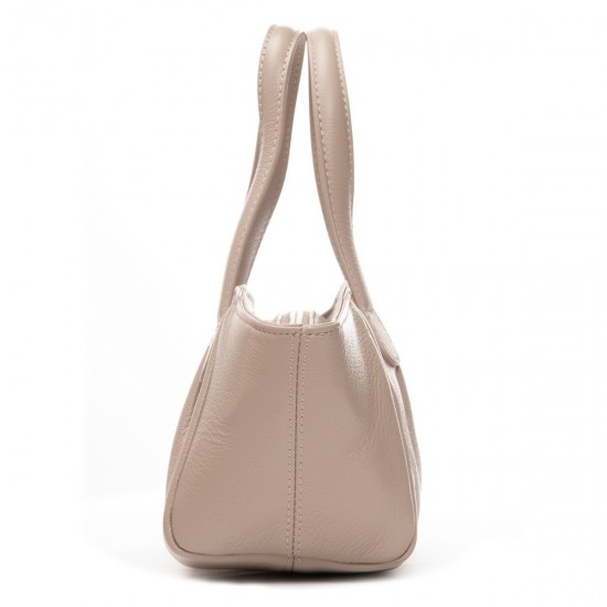 Жіноча сумка з натуральної шкіри ALEX RAI 5011 бежевий