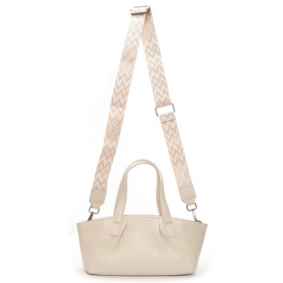 Жіноча сумка з натуральної шкіри ALEX RAI 5011 білий