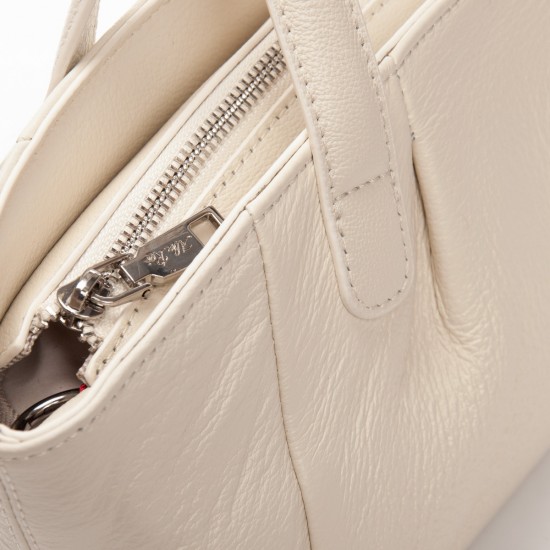 Жіноча сумка з натуральної шкіри ALEX RAI 5011 білий