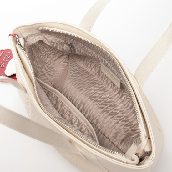 Жіноча сумка з натуральної шкіри ALEX RAI 5011 білий