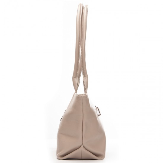 Жіноча сумка з натуральної шкіри ALEX RAI 5002-9 бежевий