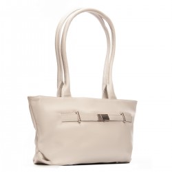 Жіноча сумка з натуральної шкіри ALEX RAI 5002-9 світло-сірий