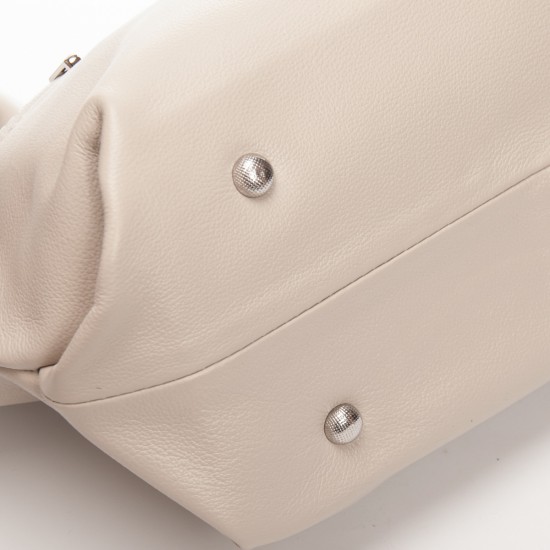 Жіноча сумка з натуральної шкіри ALEX RAI 5002-9 світло-сірий