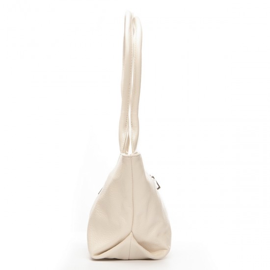 Жіноча сумка з натуральної шкіри ALEX RAI 5002-9 білий