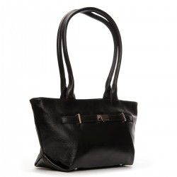 Жіноча сумка з натуральної шкіри ALEX RAI 5002-9 чорний