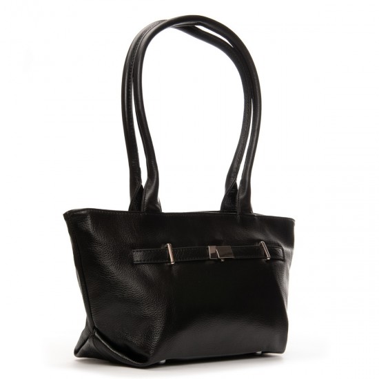 Жіноча сумка з натуральної шкіри ALEX RAI 5002-9 чорний