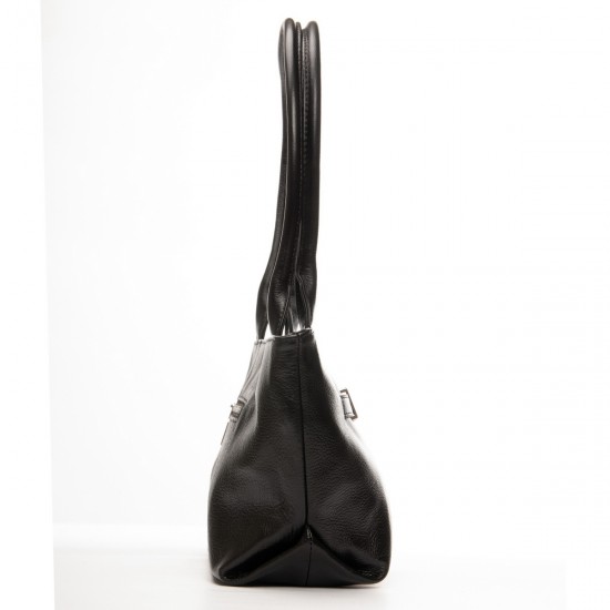 Жіноча сумка з натуральної шкіри ALEX RAI 5002-9 чорний