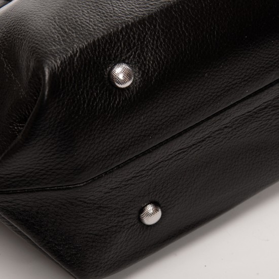 Жіноча сумка з натуральної шкіри ALEX RAI 5002-9 чорний