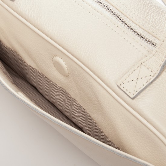 Жіноча сумка з натуральної шкіри ALEX RAI 2081-9 білий