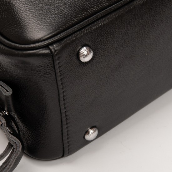 Жіноча сумка з натуральної шкіри ALEX RAI 2081-9 чорний