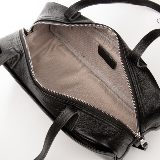 Жіноча сумка з натуральної шкіри ALEX RAI 2081-9 чорний