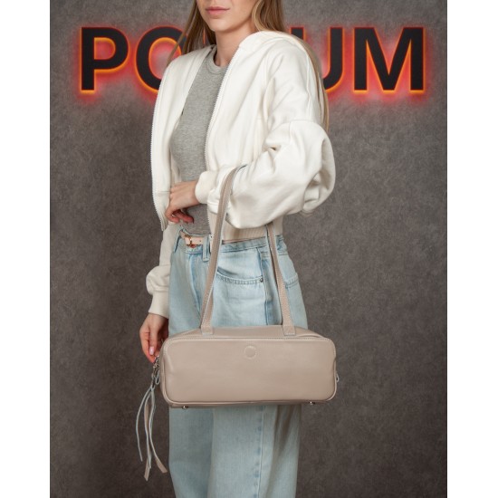 Жіноча сумка з натуральної шкіри ALEX RAI 2081-9 хакі