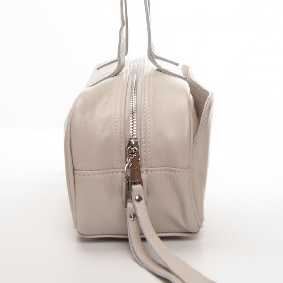 Жіноча сумка з натуральної шкіри ALEX RAI 2081-9 сірий