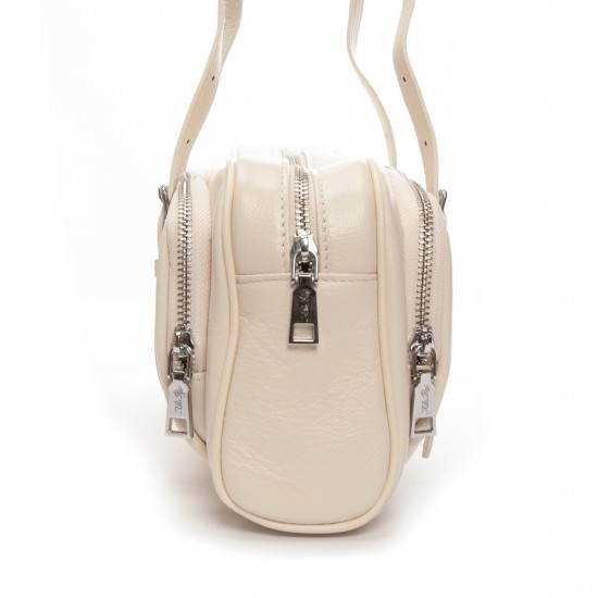 Женская сумка из натуральной кожи ALEX RAI 2090-9 белый