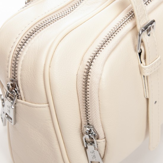 Женская сумка из натуральной кожи ALEX RAI 2090-9 белый