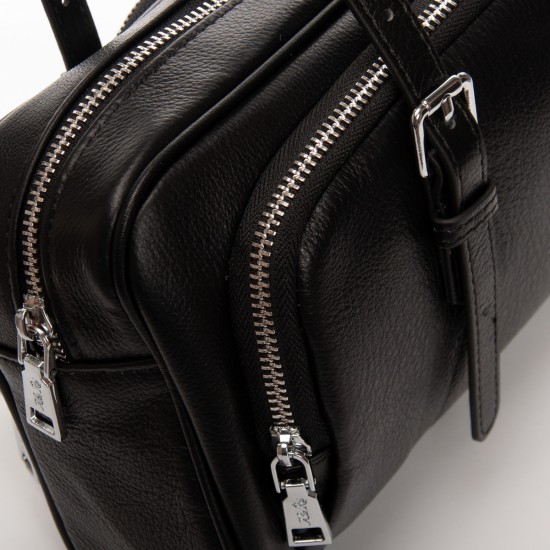 Женская сумка из натуральной кожи ALEX RAI 2090-9 черный