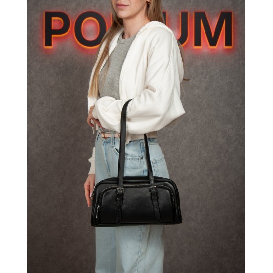 Женская сумка из натуральной кожи ALEX RAI 2090-9 черный