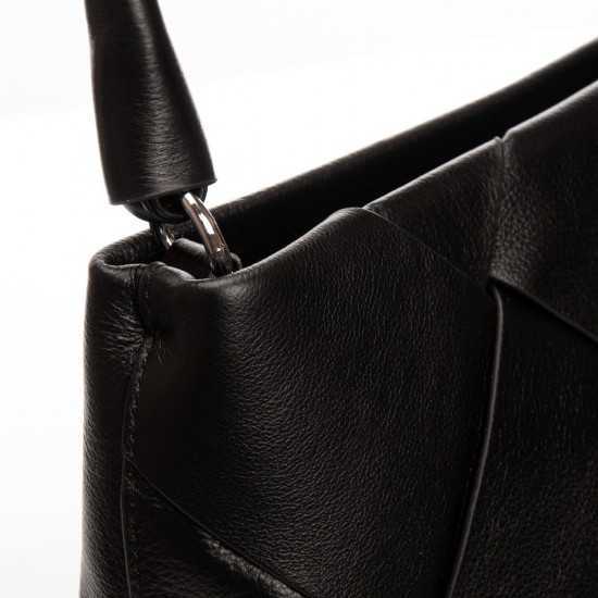 Женская сумка из натуральной кожи ALEX RAI 6610 черный