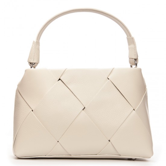 Женская сумка из натуральной кожи ALEX RAI 6610 белый