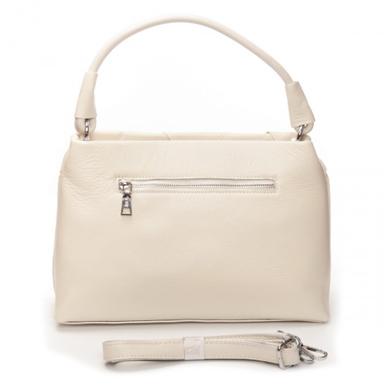 Женская сумка из натуральной кожи ALEX RAI 6610 белый