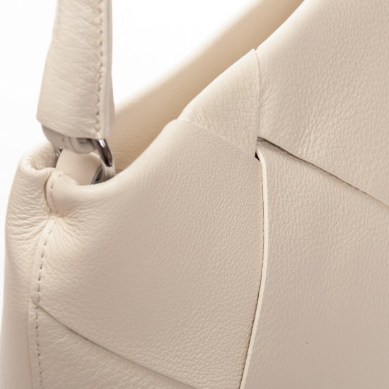 Женская сумка из натуральной кожи ALEX RAI 6610 белый