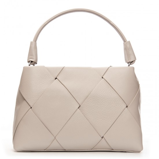 Женская сумка из натуральной кожи ALEX RAI 6610 серый