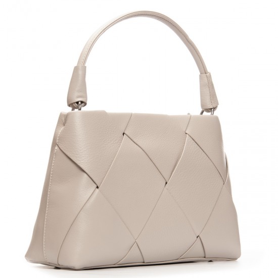 Женская сумка из натуральной кожи ALEX RAI 6610 серый