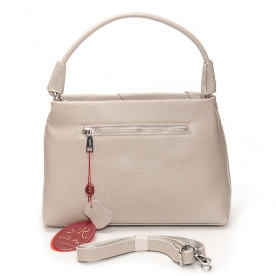 Женская сумка из натуральной кожи ALEX RAI 6610 серый