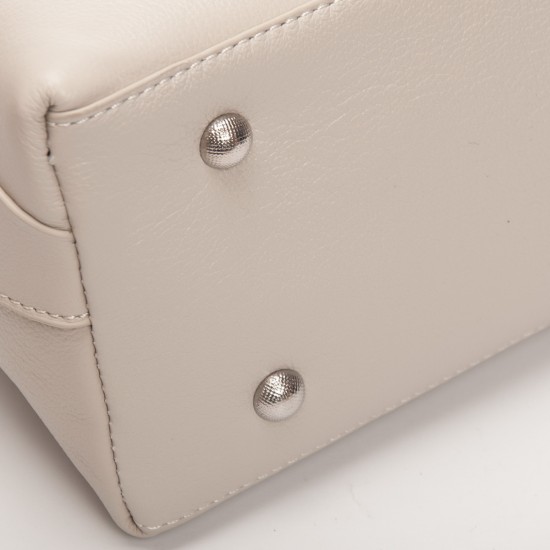 Женская сумка из натуральной кожи ALEX RAI 6610 серый