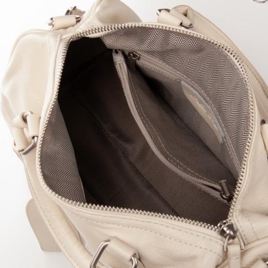 Женская сумка из натуральной кожи ALEX RAI 5003-9 белый