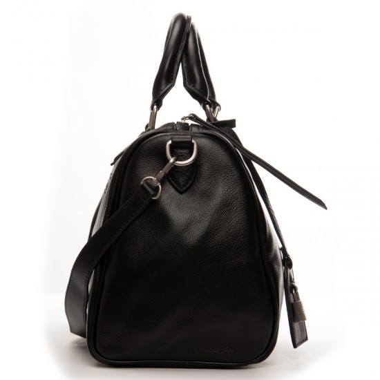 Женская сумка из натуральной кожи ALEX RAI 5003-9 черный