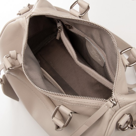 Женская сумка из натуральной кожи ALEX RAI 5003-9 серый