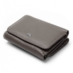Женский кожаный кошелек dr.Bond WS-403 серый