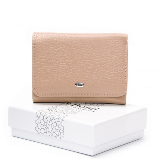 Женский кожаный кошелек dr.Bond WS-403 пудра