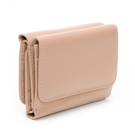 Женский кожаный кошелек dr.Bond WS-403 пудра