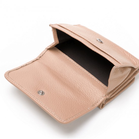 Женский кожаный кошелек dr.Bond WS-403 пудра