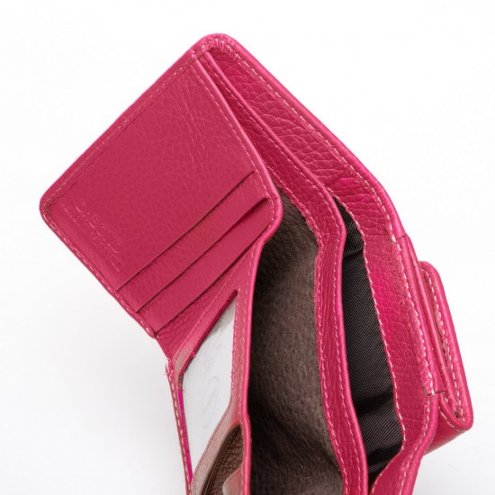 Женский кожаный кошелек dr.Bond WS-403 розовый