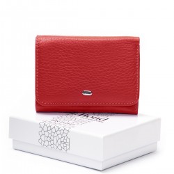Женский кожаный кошелек dr.Bond WS-403 красный
