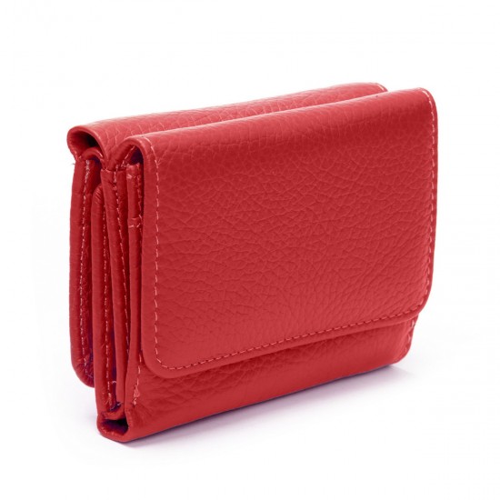 Женский кожаный кошелек dr.Bond WS-403 красный