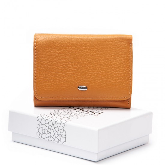 Женский кожаный кошелек dr.Bond WS-403 желтый