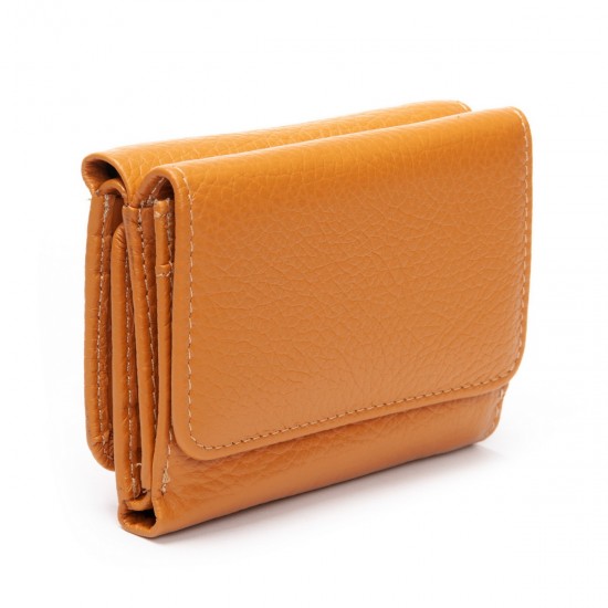 Женский кожаный кошелек dr.Bond WS-403 желтый