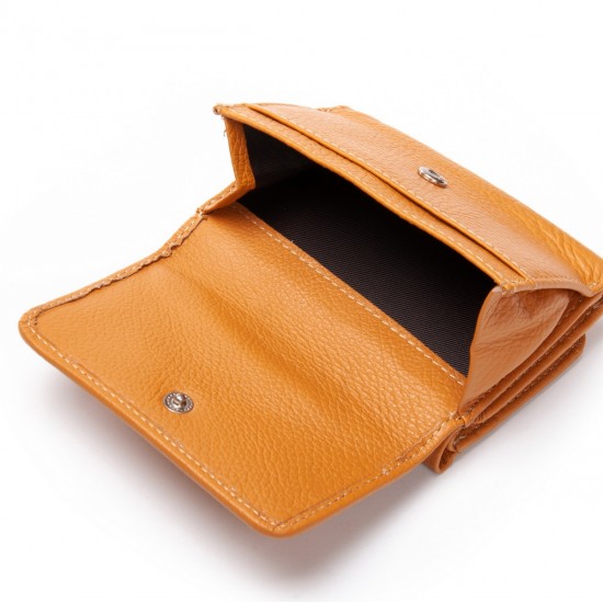 Женский кожаный кошелек dr.Bond WS-403 желтый